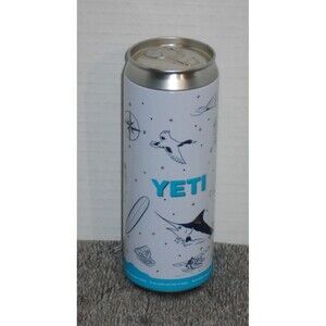 Yeti Stash/Storage Aluminum Can 12oz 6 1/2" Tall Nature Scene